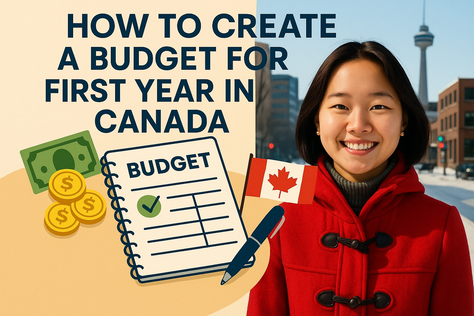 How to Create a Budget for Your First Year in Canada